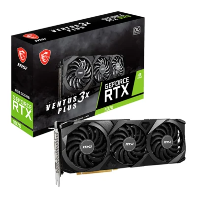 MSI GEFORCE RTX 3070 VENTUS 3X PLUS 8G OC LHR - 8GB GDDR6