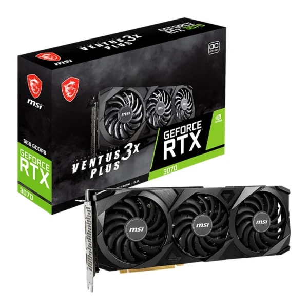 MSI GEFORCE RTX 3070 VENTUS 3X PLUS 8G OC LHR - 8GB GDDR6