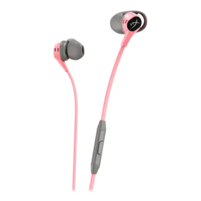 EARPHONES HYPERX CLOUD EARBUDS GAMING EARPHONES WITH MIC (PINK)