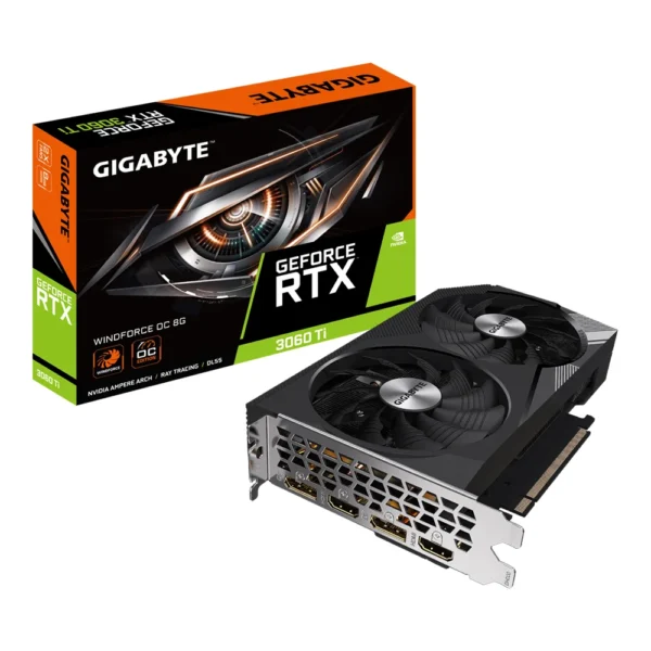 GIGABYTE GEFORCE RTX 3060 TI WINDFORCE OC 8G - 8GB GDDR6