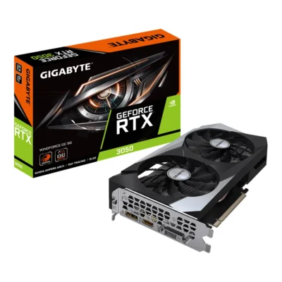 GIGABYTE GEFORCE RTX 3050 WINDFORCE OC 8G - 8GB GDDR6