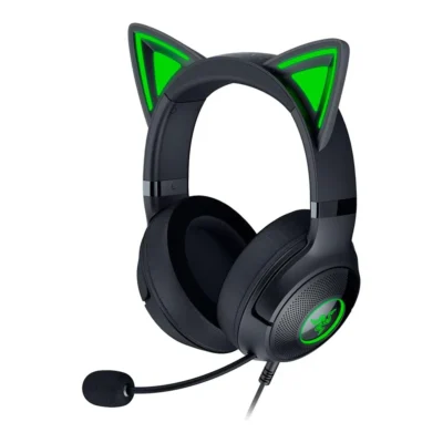 HEADSET RAZER KRAKEN KITTY V2 (BLACK)