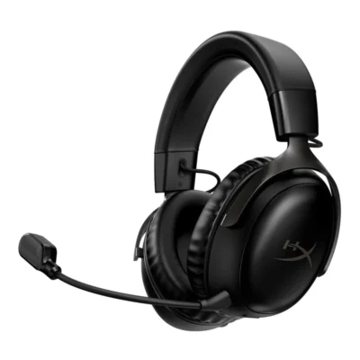 WIRELESS HEADSET (หูฟังไร้สาย) HYPERX CLOUD III (BLACK)