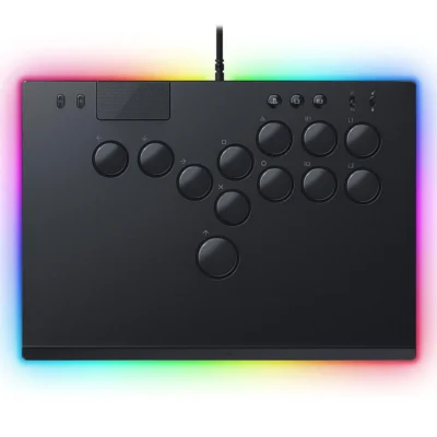 CONTROLLER (อุปกรณ์ควบคุมคำสั่ง) RAZER KITSUNE - ALL-BUTTON OPTICAL ARCADE CONTROLLER FOR PS5™ AND PC