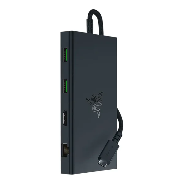 USB-C HUB (ยูเอสบีซีฮับ) RAZER USB-C DOCK (BLACK)
