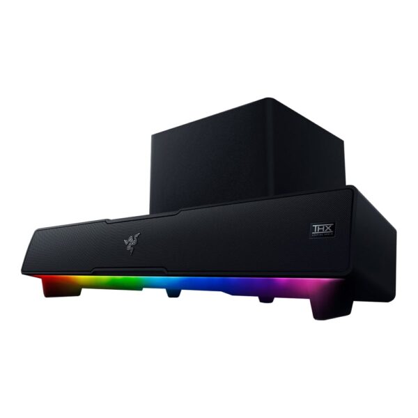 SOUNDBAR (ลำโพงซาวด์บาร์) RAZER LEVIATHAN V2 (BLACK)