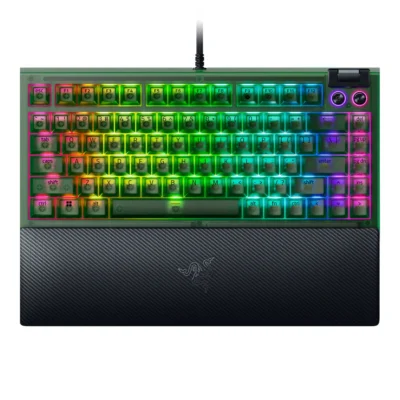 RAZER BLACKWIDOW V4 75% RAZER ORANGE SWITCH RAZER CHROMA RGB EN