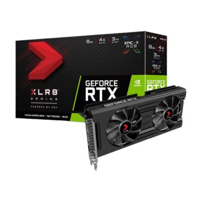 PNY GeForce RTX™ 3050 8GB XLR8 Gaming REVEL EPIC-X RGB