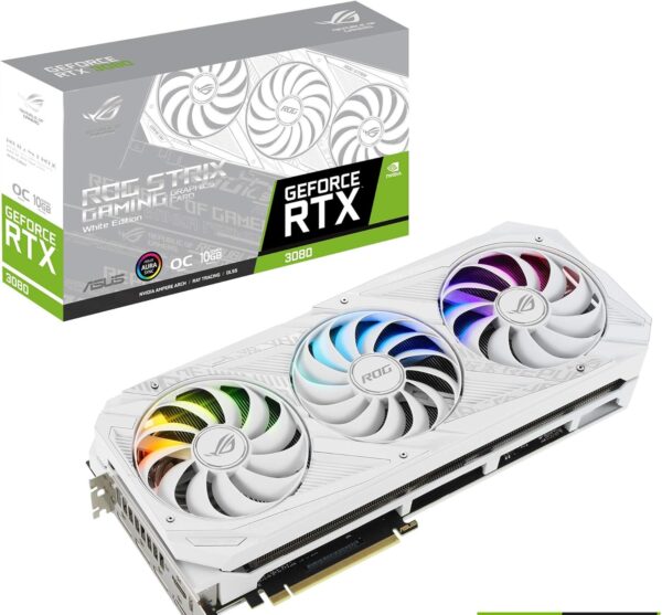 ASUS ROG STRIX NVIDIA GeForce RTX™ 3080 White OC