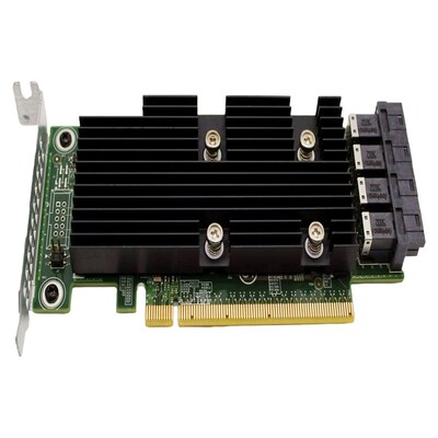 HBA Card NVMe Dell Express Flash Extender Adapter PCI-E 3.0 x16 4xSFF-8643 GY1TD