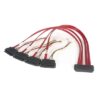 SAS cable StarTech 1x SFF-8484 to 4x SFF-8482 80cm