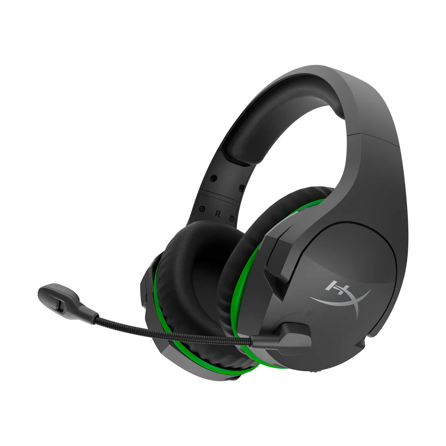 HyperX CloudX Stinger Core - ชุดหูฟังเกมมิ่งไร้สาย (ดำ-เขียว) - Xbox