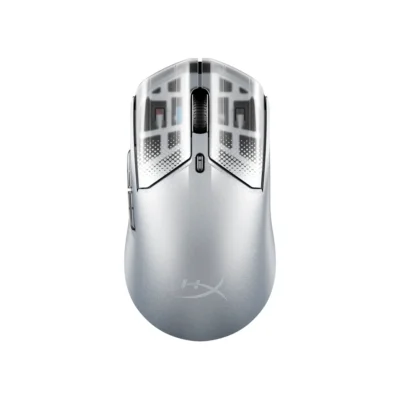 เมาส์เกมมิ่งไร้สาย HyperX Pulsefire Haste 2 S สีเงิน