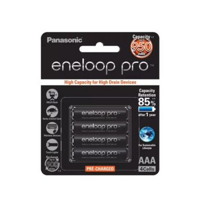 ถ่านชาร์จ eneloop Pro AAA x 4 pcs