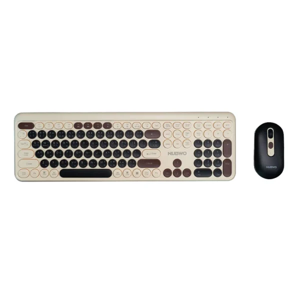 NUBWO NKM638 - BLUETOOTH COMBO SET BROWN