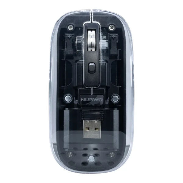 WIRELESS MOUSE (เมาส์ไร้สาย) NUBWO NMB038 (BLACK)