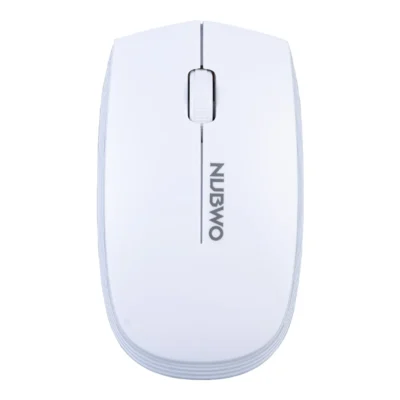 WIRELESS MOUSE (เมาส์ไร้สาย) NUBWO NMD03 - WHITE