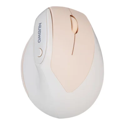 WIRELESS MOUSE (เมาส์ไร้สาย) NUBWO NMD04 - CREAM