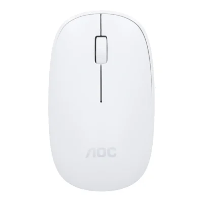 WIRELESS MOUSE (เมาส์ไร้สาย) AOC MS200 - WHITE