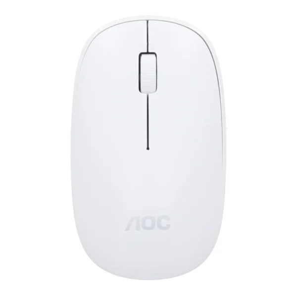 WIRELESS MOUSE (เมาส์ไร้สาย) AOC MS200 - WHITE