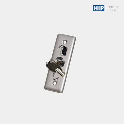 สวิตช์กุญแจฉุกเฉินสำหรับปลดล็อคประตู Stainless Steel Key Switch HIP-ABK801K