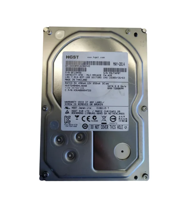 HDD H3U40006472S Ultrastar 7K4000 Series 4TB 7200RPM