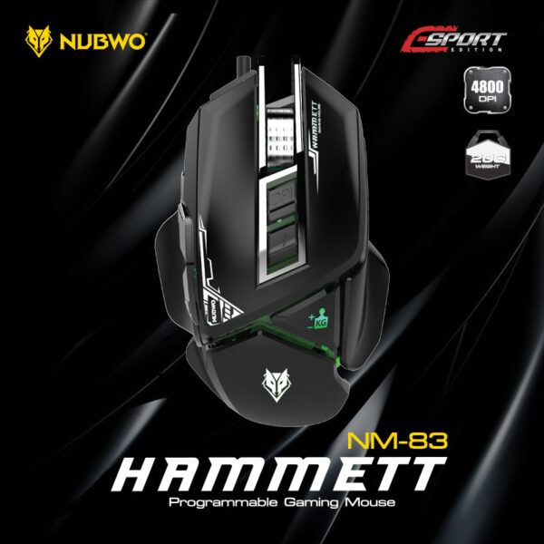 MOUSE (เม้าส์) NUBWO HAMMETT NM83