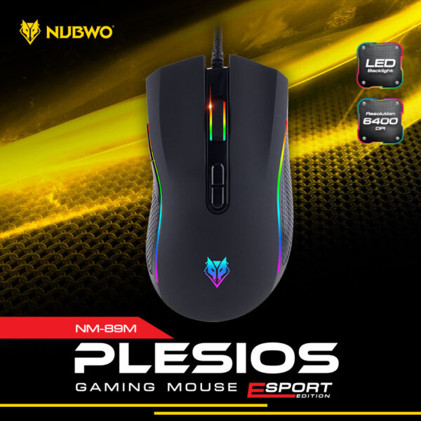 MOUSE (เม้าส์) NUBWO PLESIOS NM-89M