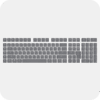 EGA TYPE MGKC5 PBT 106 Keys Keycap