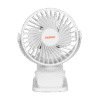 Nubwo NFB2 Portable Desk USB Clip Fan 4" พัดลมไร้สายแบบพกพา