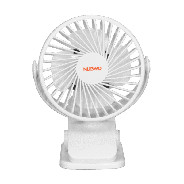 Nubwo NFB2 Portable Desk USB Clip Fan 4" พัดลมไร้สายแบบพกพา