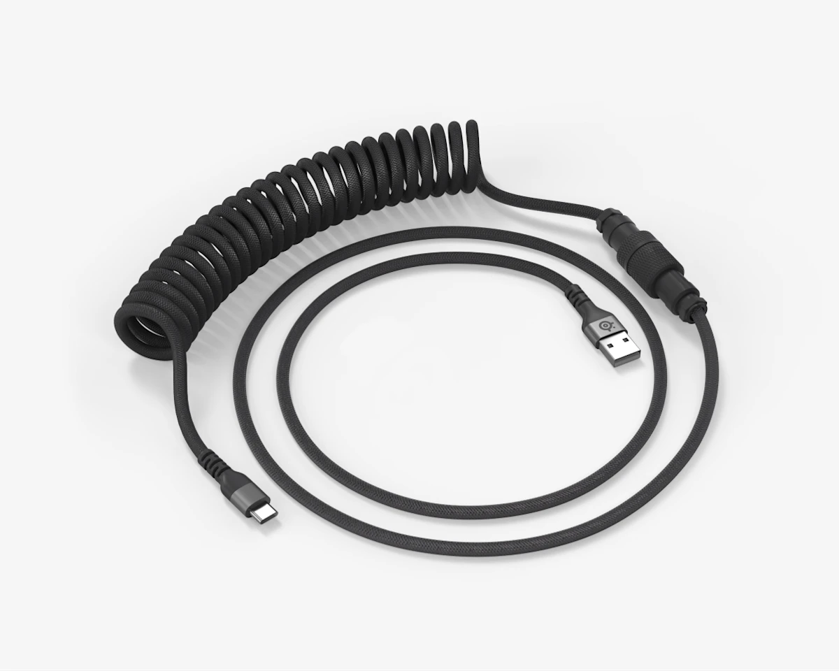 SteelSeries Coiled Cable: Black