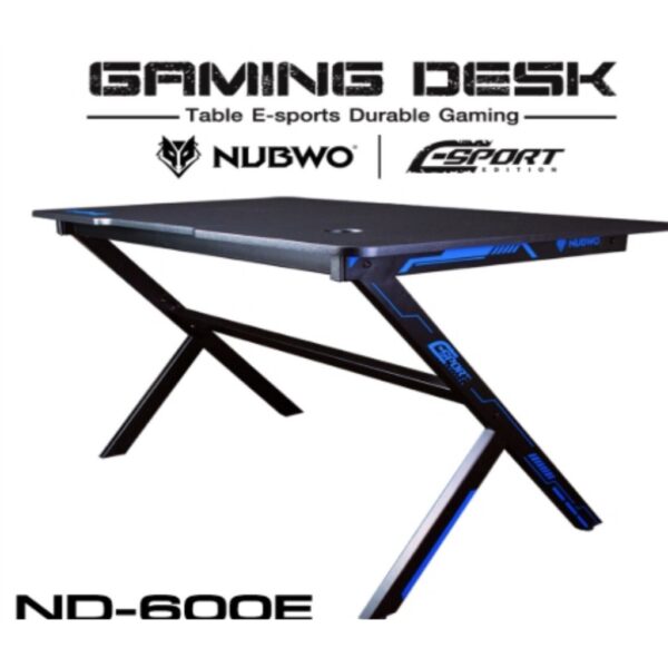 โต๊ะเกมมิ่ง NUBWO GAMING DESK ND-600E