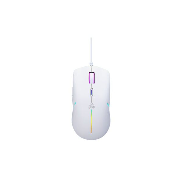 เมาส์ EGA TYPE M12 Gaming Mouse White