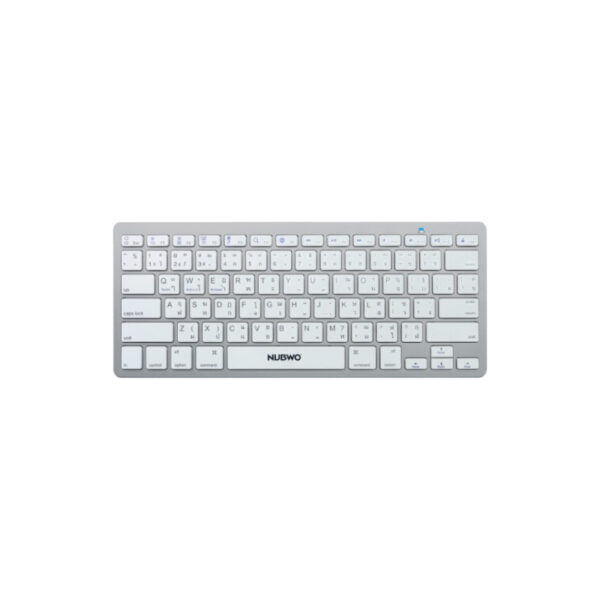 Nubwo NKB-101 Eteon Wireless Keyboard Silver