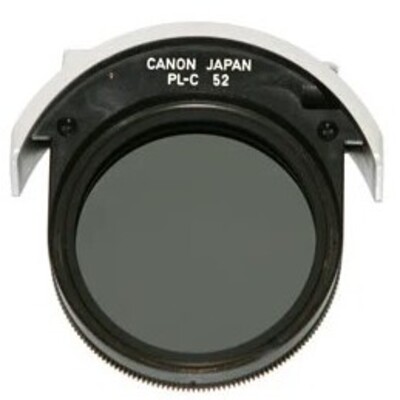 กล้องถ่ายภาพ อุปกรณ์เสริม 52mm Drop-In Circular Polarizer Filter (PL-C 52) (CNN-3050C001AA)