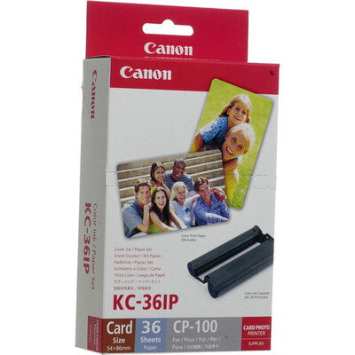 กระดาษสำหรับพิมพ์ขนาดบัตรเครดิต KC-36IP (Credit Card) (CNN-7739A001AH)