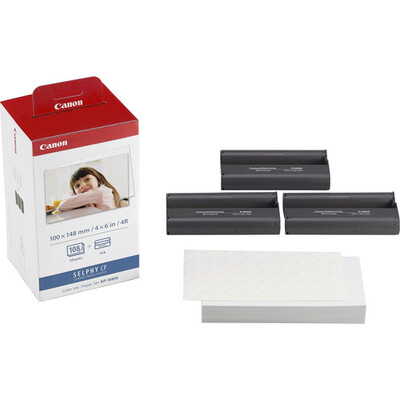 กระดาษพร้อมหมึก KP-108IN (4x6 108 pcs) (CNN-3115B001AA)