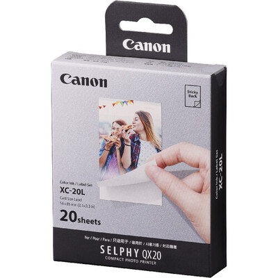 กระดาษสติ๊กเกอร์ XC-20L (Sticker Card 20 pcs) (CNN-6755C001AA)