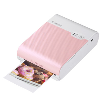 เครื่องพิมพ์ภาพขนาดพกพา SELPHY SQUARE QX10 (PK) (CNN-4109C005AA)