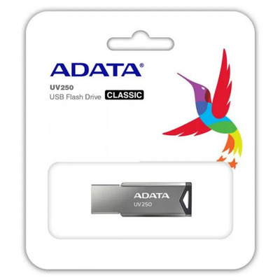 ADATA Flash Drive UV250 16GB USB 2.0 Black (ADT-AUV250-16G-RBK)