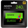 ADATA SSD SU650 240GB 2.5″ SATA R520MB/W450MB (ADT-SU650SS240GT-R)