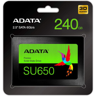 ADATA SSD SU650 240GB 2.5″ SATA R520MB/W450MB (ADT-SU650SS240GT-R)