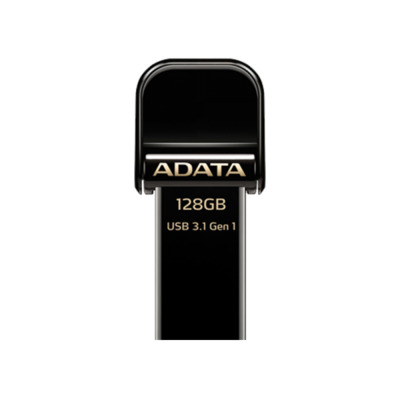 ADATA i-Memory Flash Drive AI920-128GB (Black) (ADT-AAI920-128GCBK)