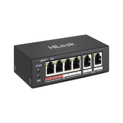 4 Port Fast Ethernet Unmanaged POE Switch (NS-0106P-35)