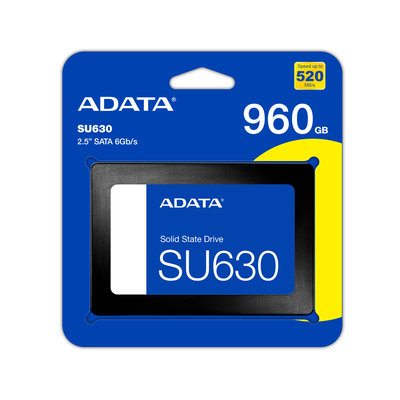 ADATA SSD SU630 960GB 2.5″ SATA R520MB/W450MB (ADT-SU630SS-960GQR)