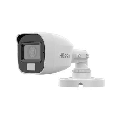 HILOOK Analog Camera mini bullet 3K 2.8mm WL20 MIC (HLK-B157-LMS28)
