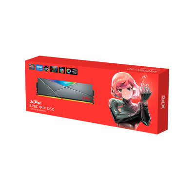 ADATA SPECTRIX D50 DDR4 Udim 3200 8GB Dual GRY (U32008G16ADT50)