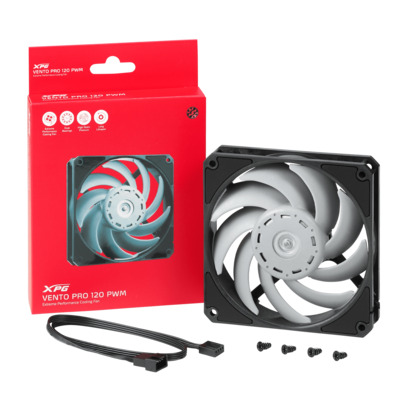 XPG VENTO PRO 120 PWM Fan พัดลมระบายความร้อน CPU (ADT-VENTOPRO120PWM)