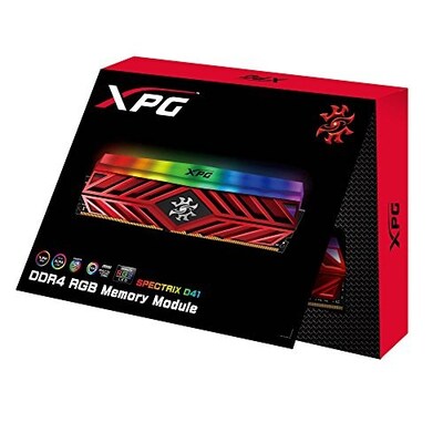 ADATA XPG Spectrix D41 DDR4 RGB 3000MHz 16GB Red Memory Module (ADT-BULKD41R)
